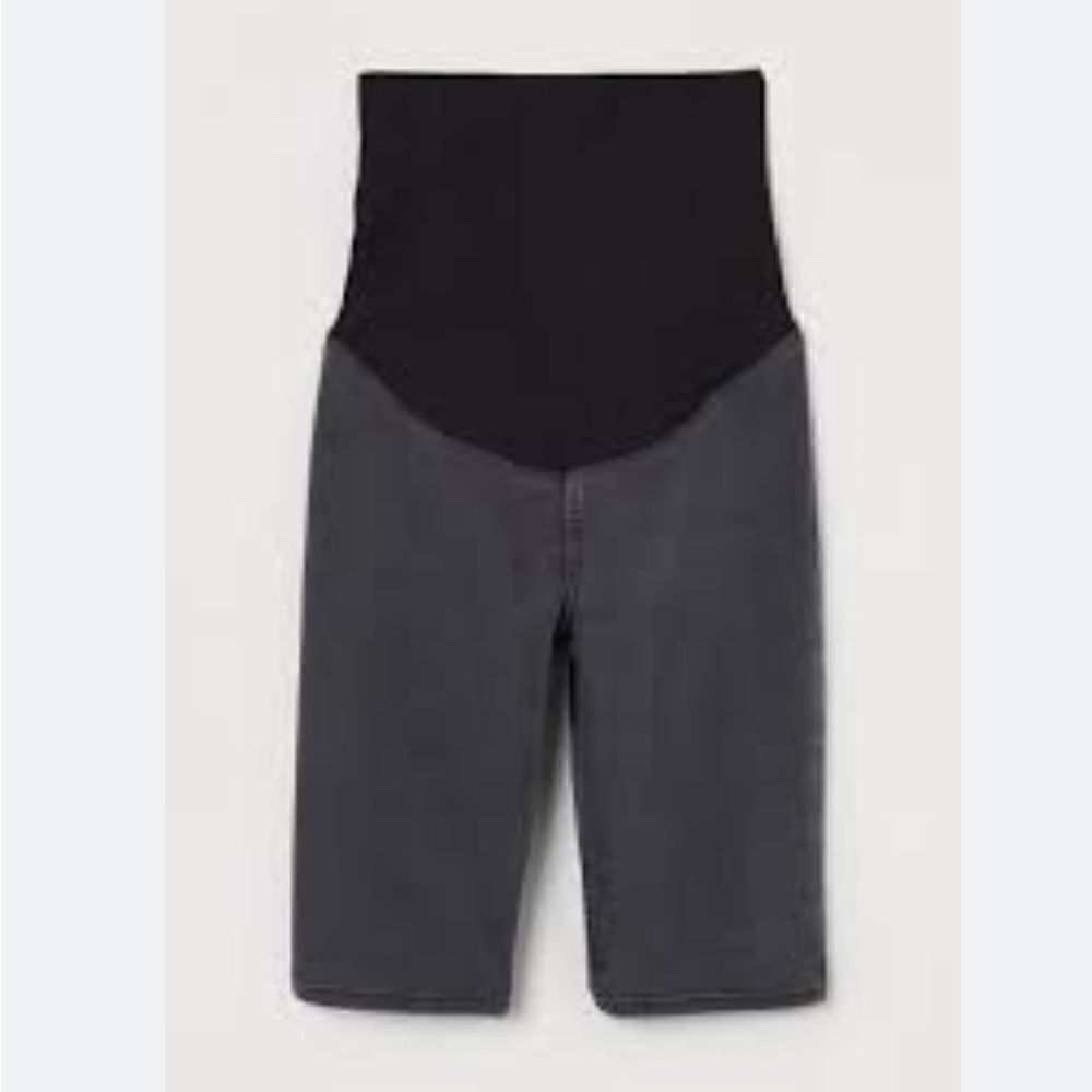 H&M Mama Fitted Denim Mathernity short M